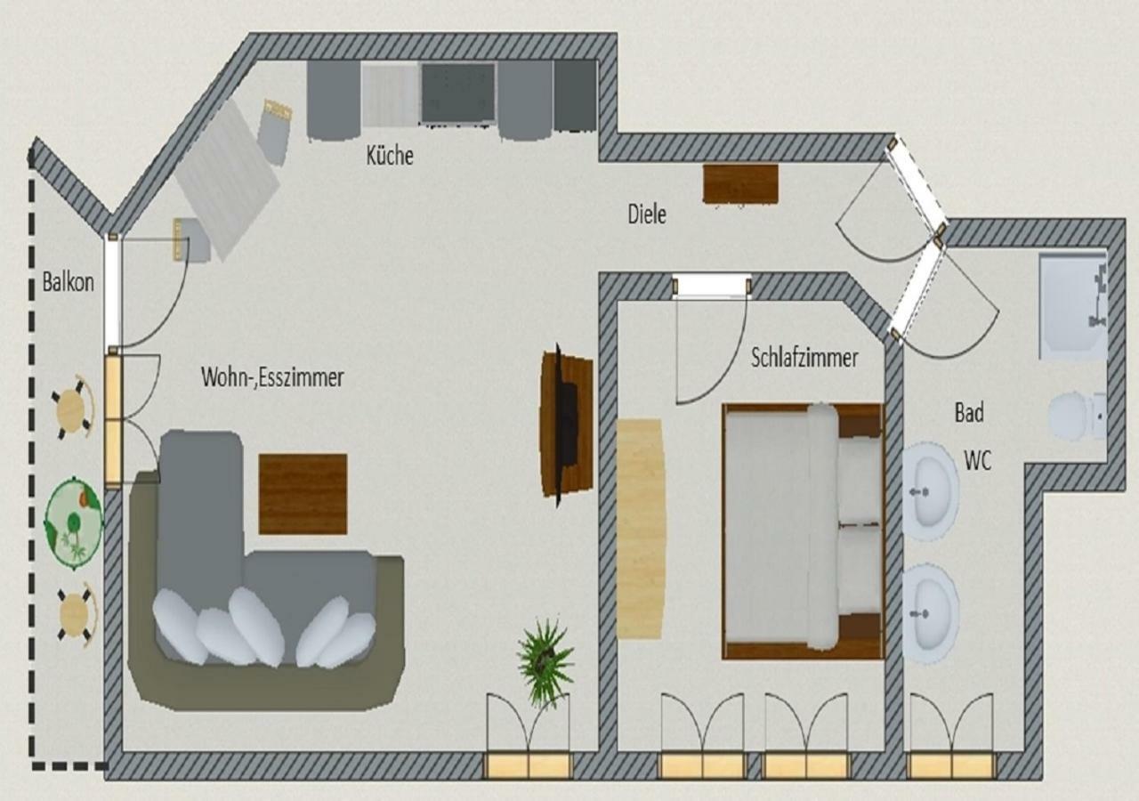 Ferienhaus Haussmann Швангау Экстерьер фото